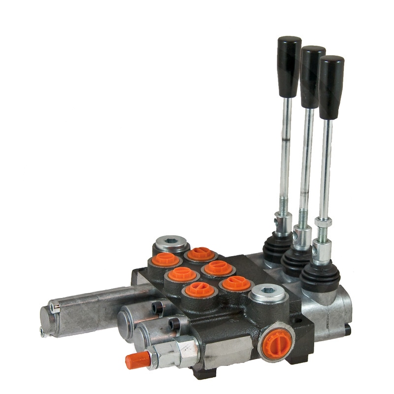 87000931, 03P401A1A1K16GKZ1-11 - Разделитель 3 секций 40 л/мин P40 3 x DW