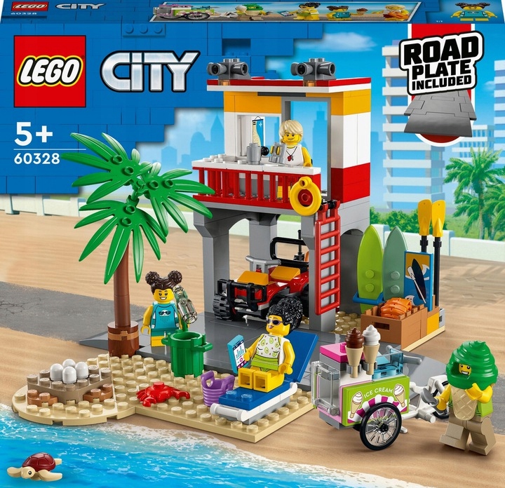 

Lego City Stanowisko Ratownicze Plaża Zestaw 60328