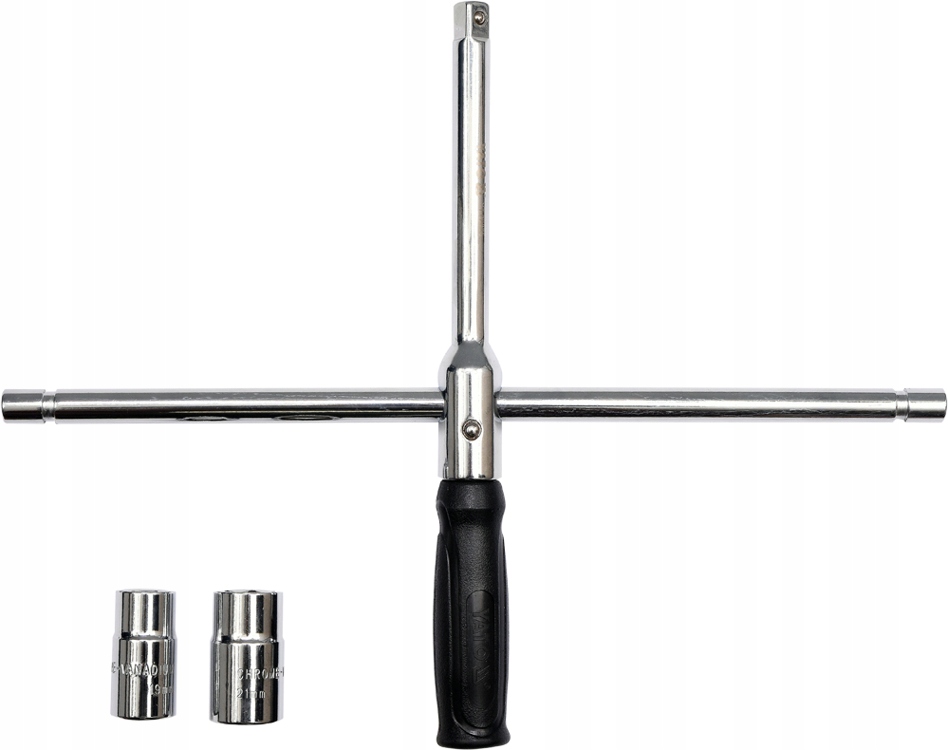 YATO KLUCZ DO KÓŁ SAMOCHODOWYCH SKŁADANY Z 4 NASADKAMI W ETUI YT-08035 Marka Yato