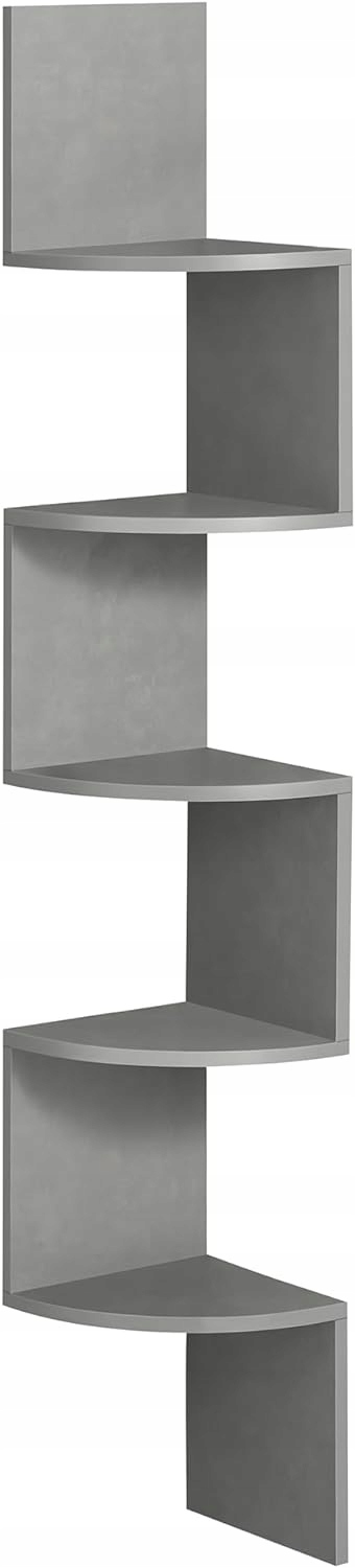 Regál Songmics 20×126×20 cm šedý, prostorný a moderní, vhodný do domácnosti i kanceláře