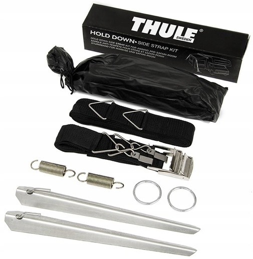 Bezpečnostní bouřkové pásy pro markýzy Thule x2 Side Strap Kit