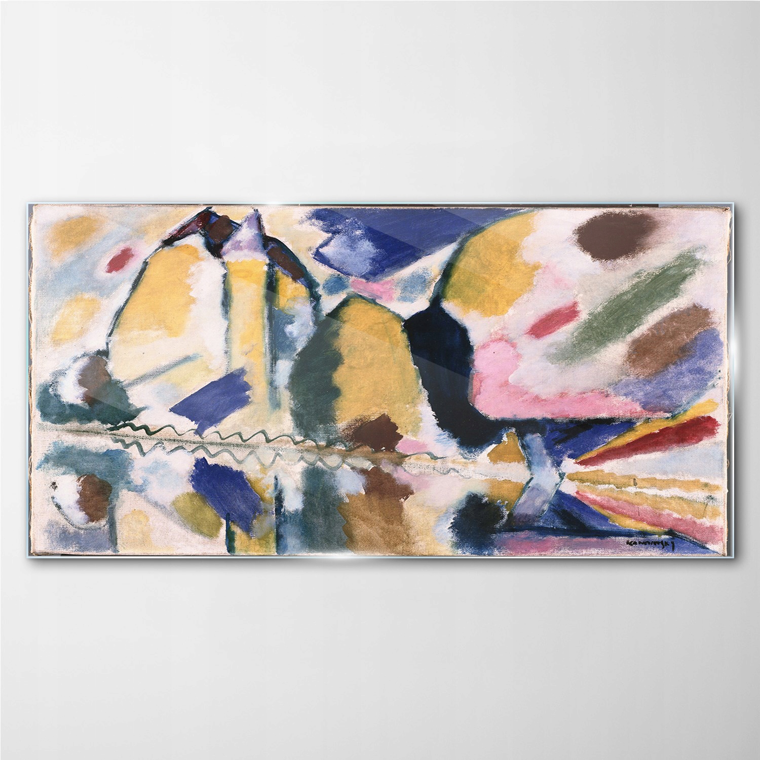 

Obraz szklany z nadrukiem Kompozycja 100x50 cm