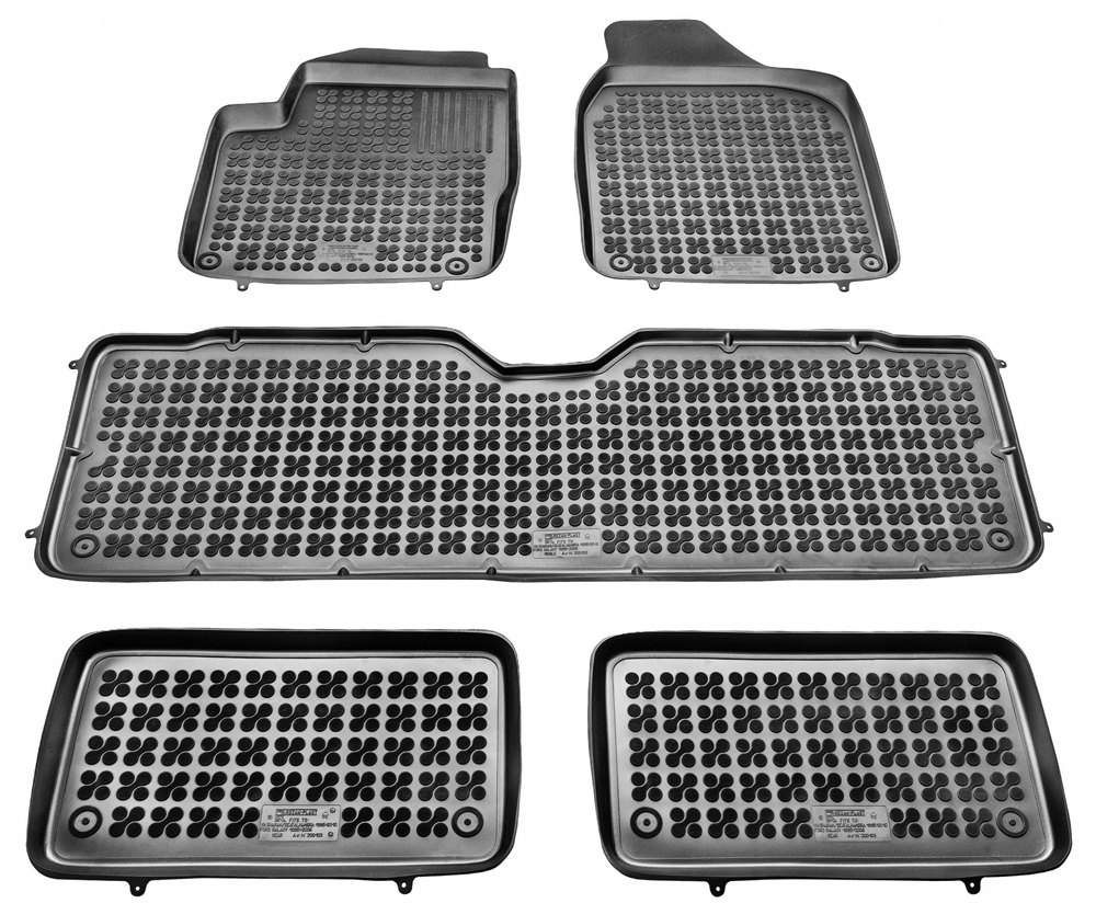 Gumové rohože do auta pre Alhambra I Galaxy I II Sharan I 7os