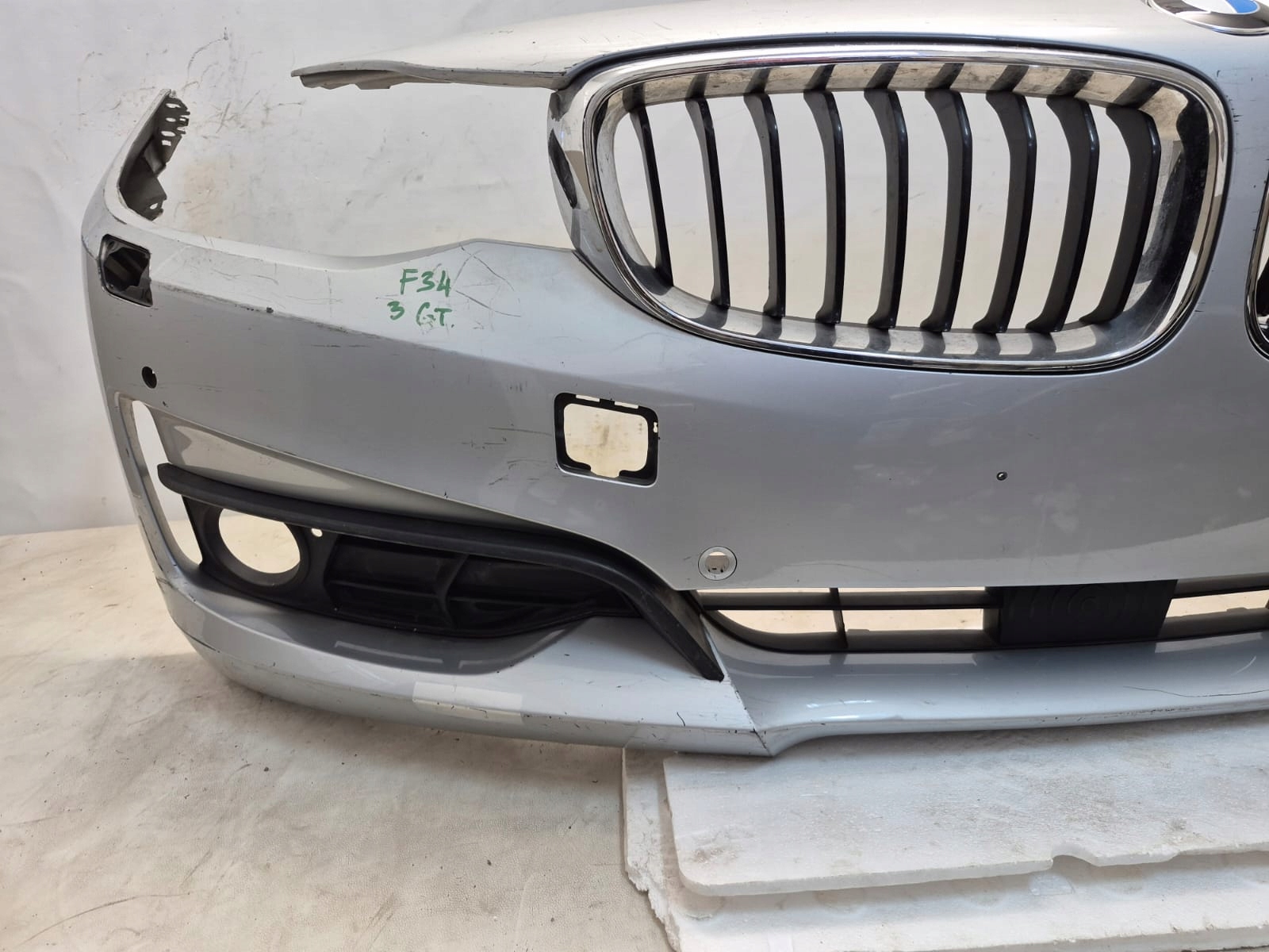 BMW 3 F34 GT 13- bumper front front SPR 6XPDC 7293806