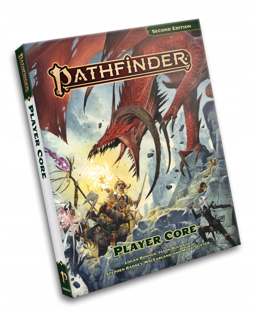 PODRĘCZNIK PATHFINDER PLAYER CORE POCKET EDITION P2 2ND EDITION