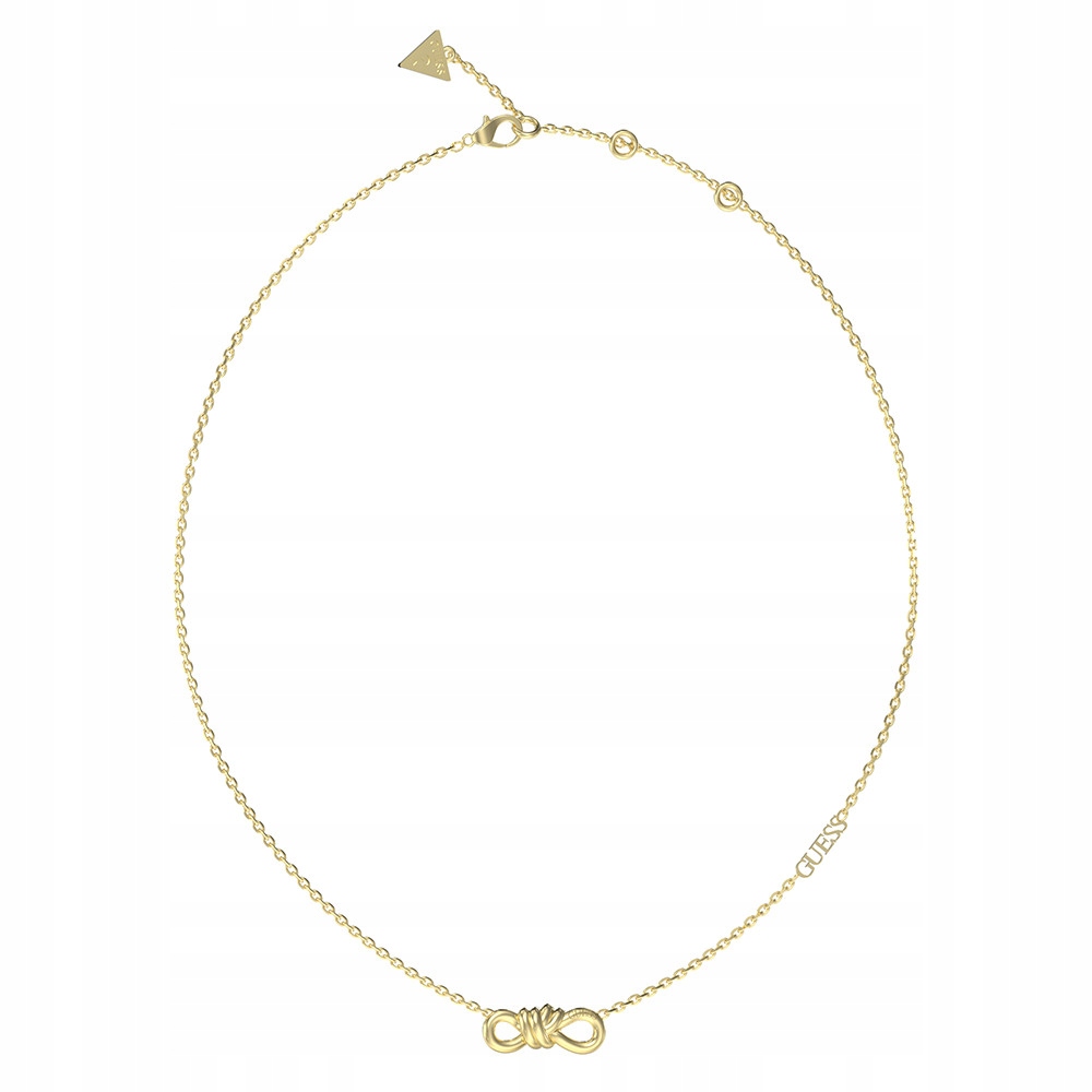 Dámský zlatý náhrdelník Guess nekonečno 45 cm