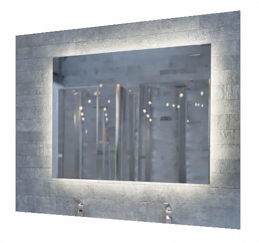 

Mcj Piękne lustro Led 80x60 cm podświetlane