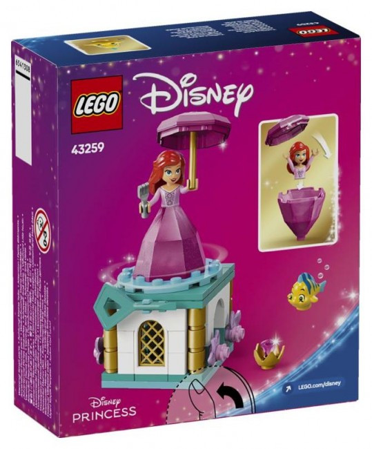 LEGO 43259 WIRUJĄCA ARIELKA