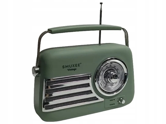 Radio Retro z Bluetooth Smukee Zielone