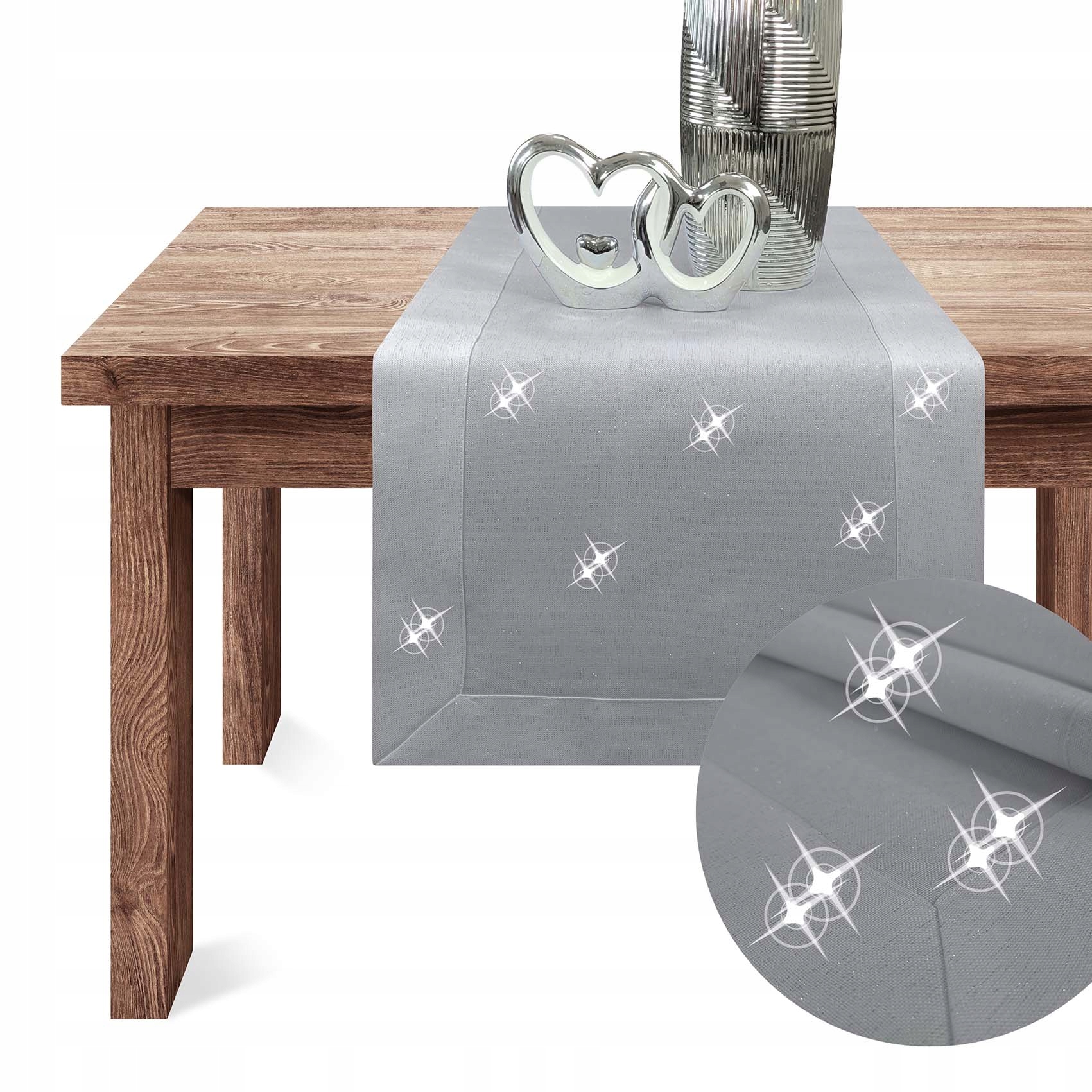

Bieżnik dekoracyjny Glamour 40x140 Obrus na stół