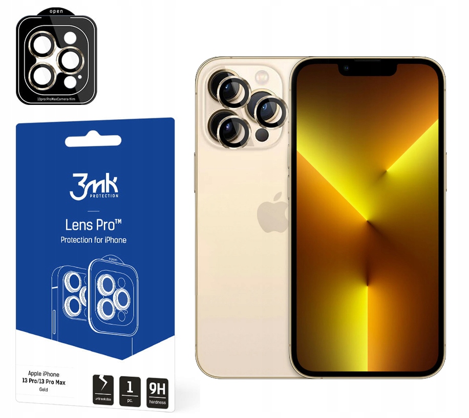 

Lens Pro Gold 3MK do iPhone 13 Pro Pro Max