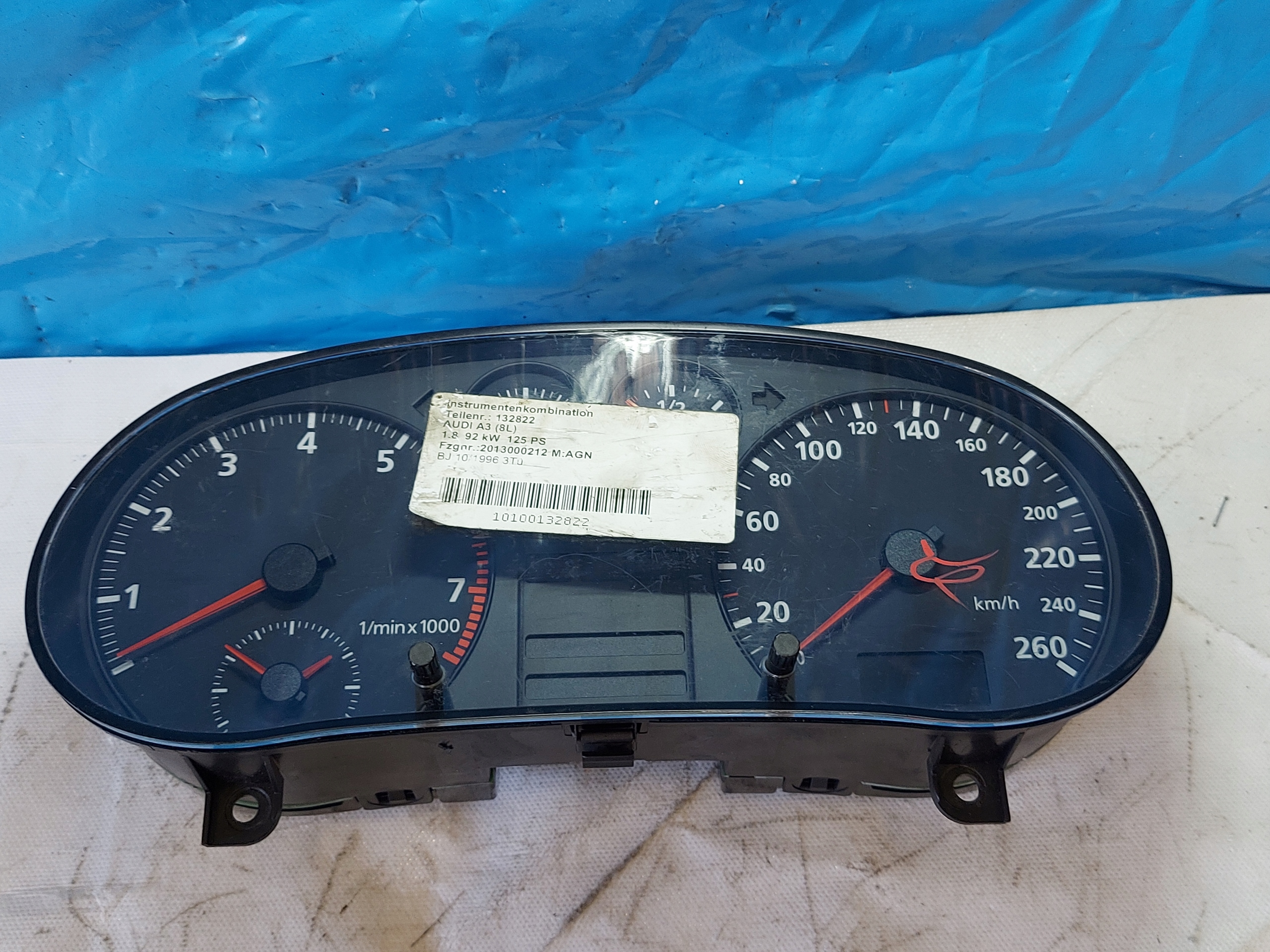 dials clock AUDI A3 8L 1.8 20V 8L0919860A
