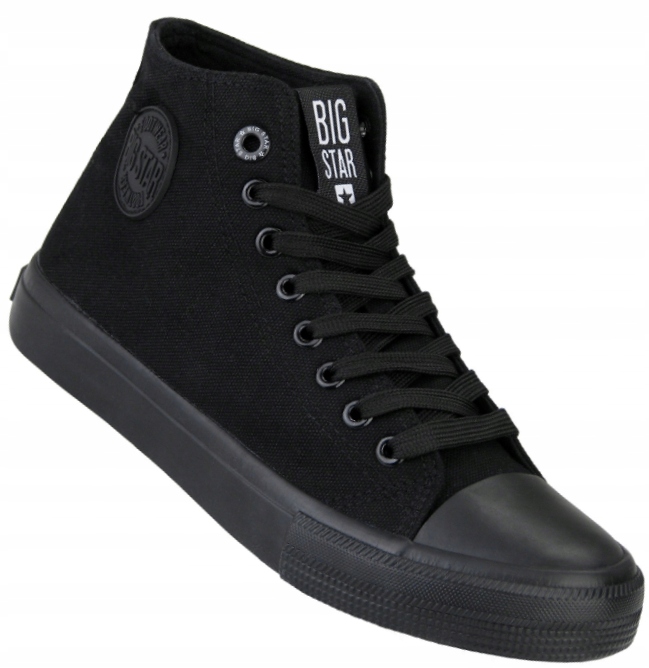 

Big Star FF274A170 Klasyczne Black Trampki Wysokie