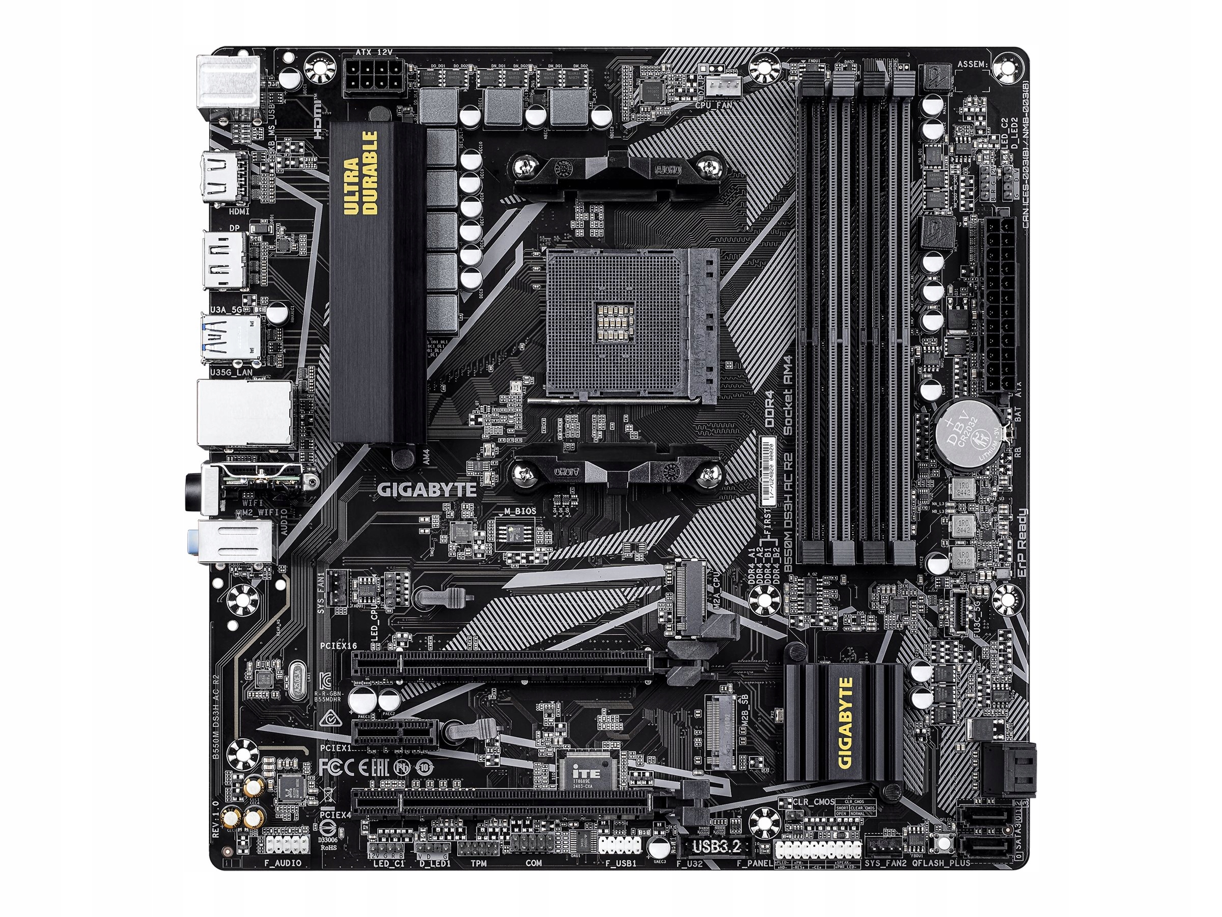 Gigabyte B550 M DS3H Ac R2