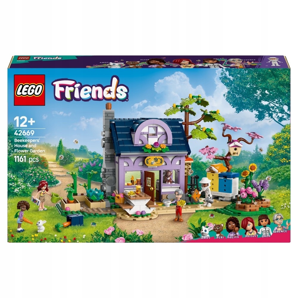 Lego Friends Dům včelařů a květinová zahrada 42669
