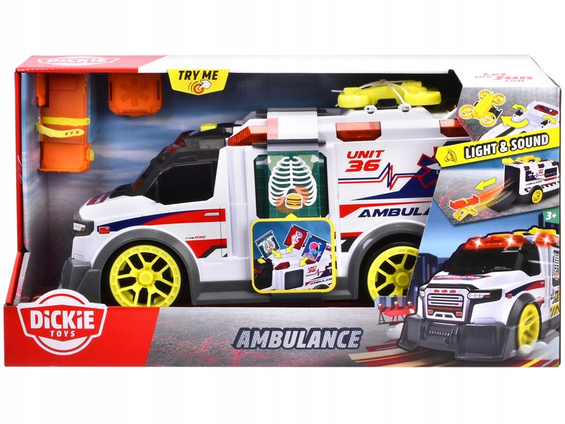 Samochód Action Series Ambulans 203307003