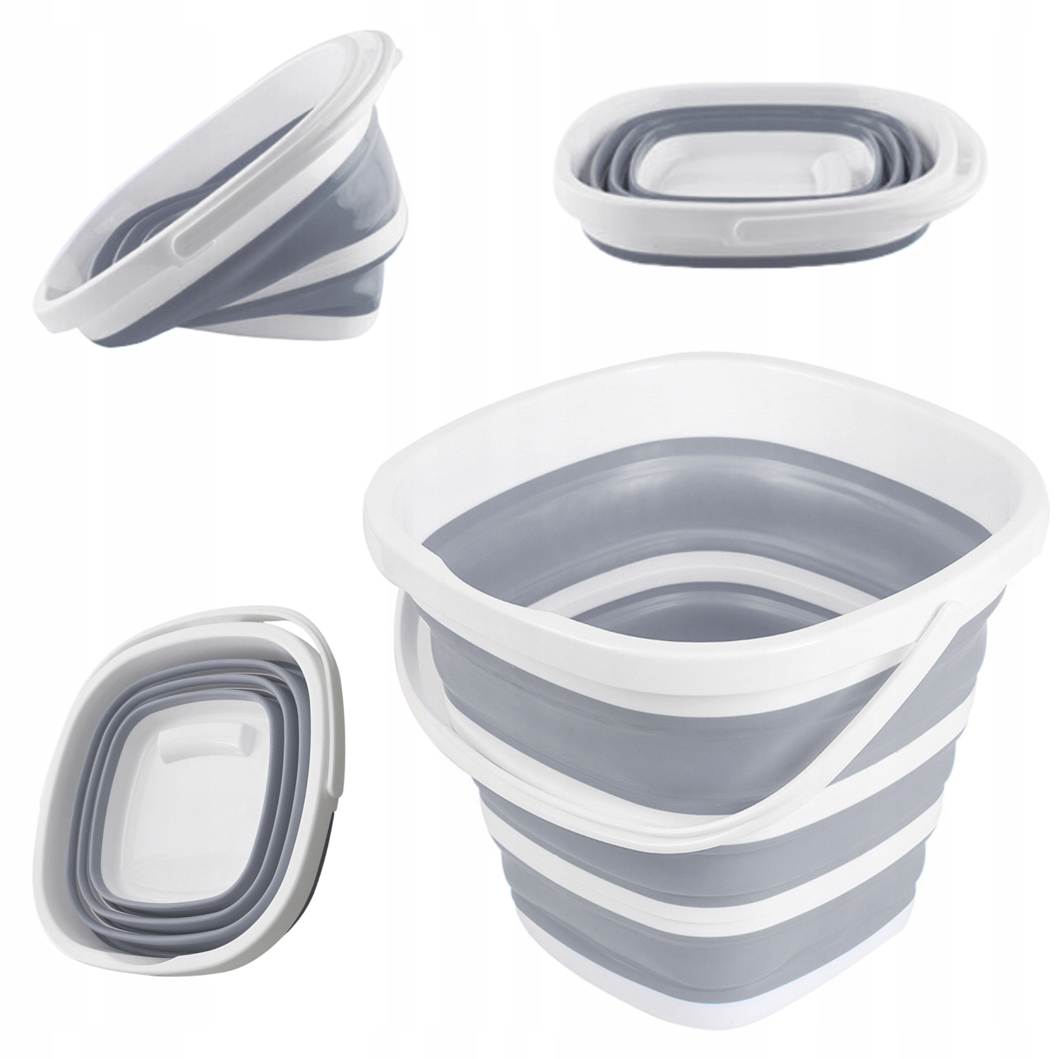 DUŻA MISKA SKŁADANA 10L TURYSTYCZNA, KOSZ