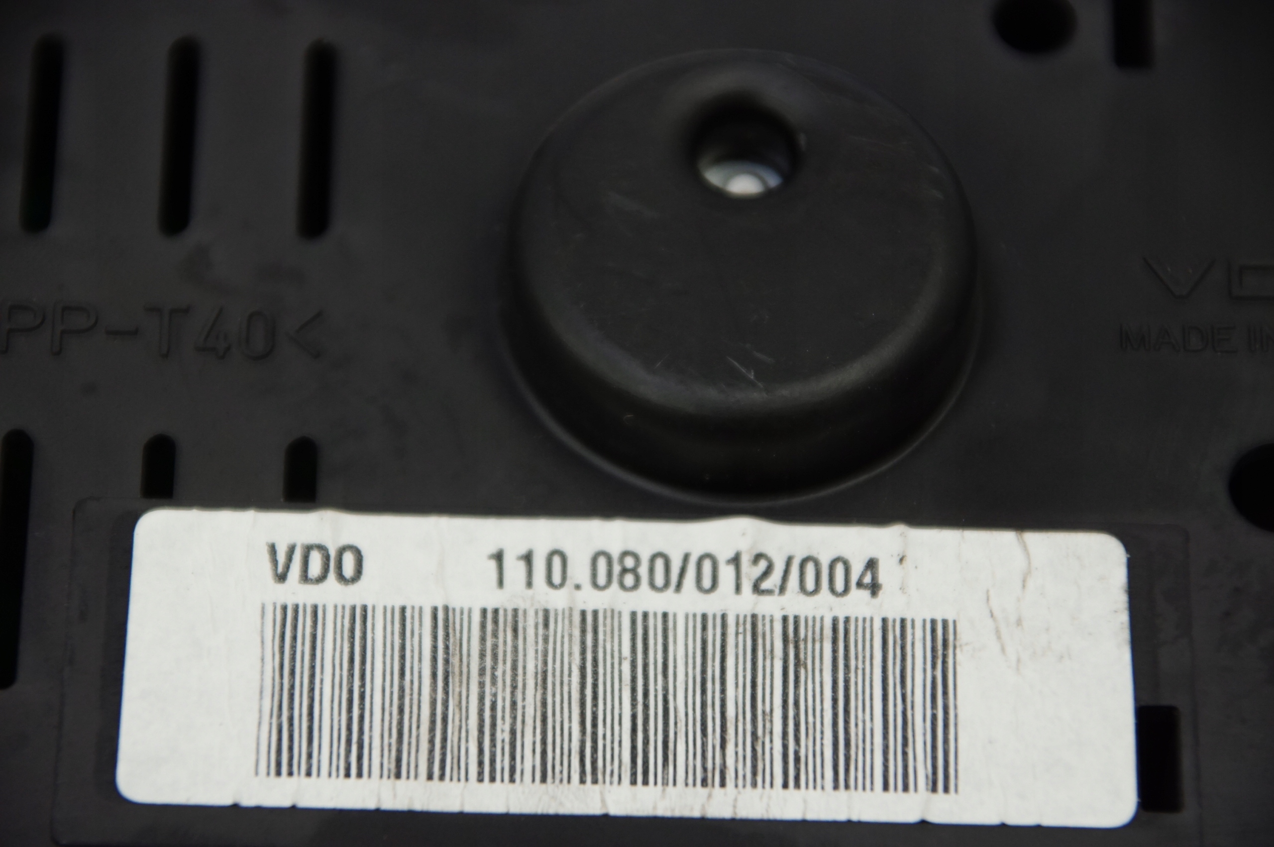 dials clock SEAT LEON