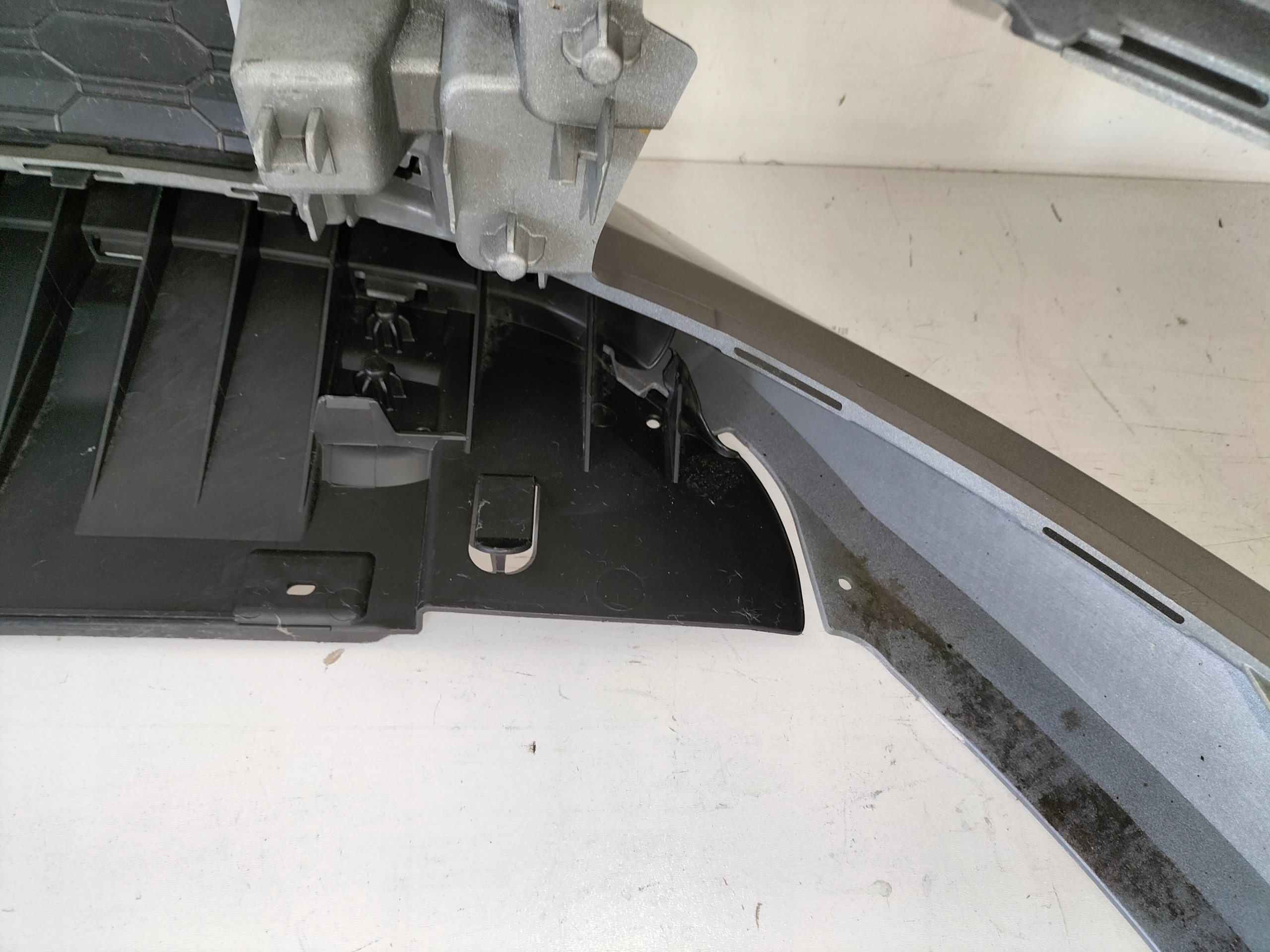 front bumper front SKODA FABIA III LIFT 18