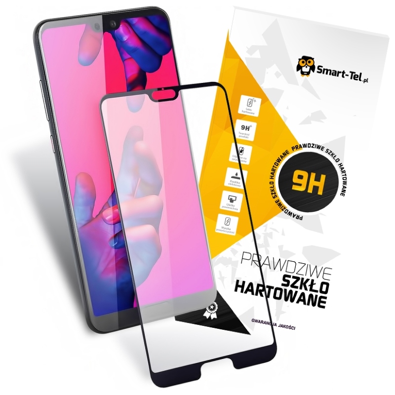 

Szkło Hartowane 5D Premium Szybka do Huawei P20