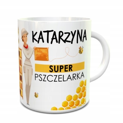 

Kubek Pszczelarki z własnym Imieniem