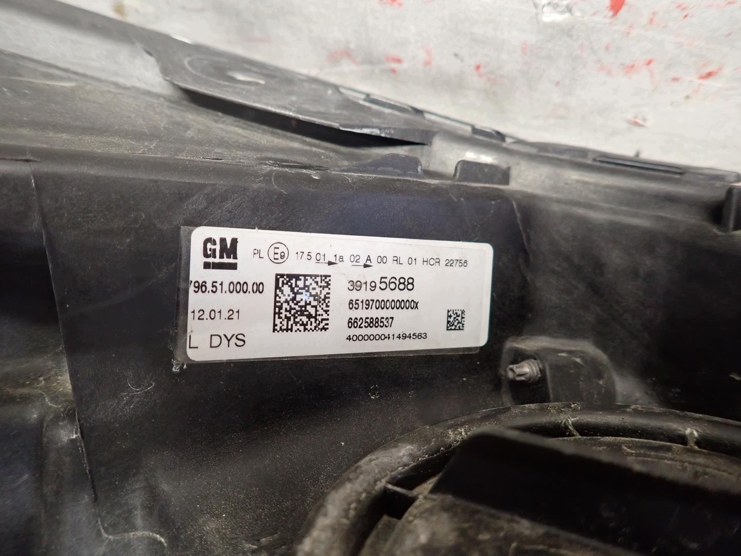 light front front left OPEL ASTRA V K LIFT 2019- FULL LED 39195688