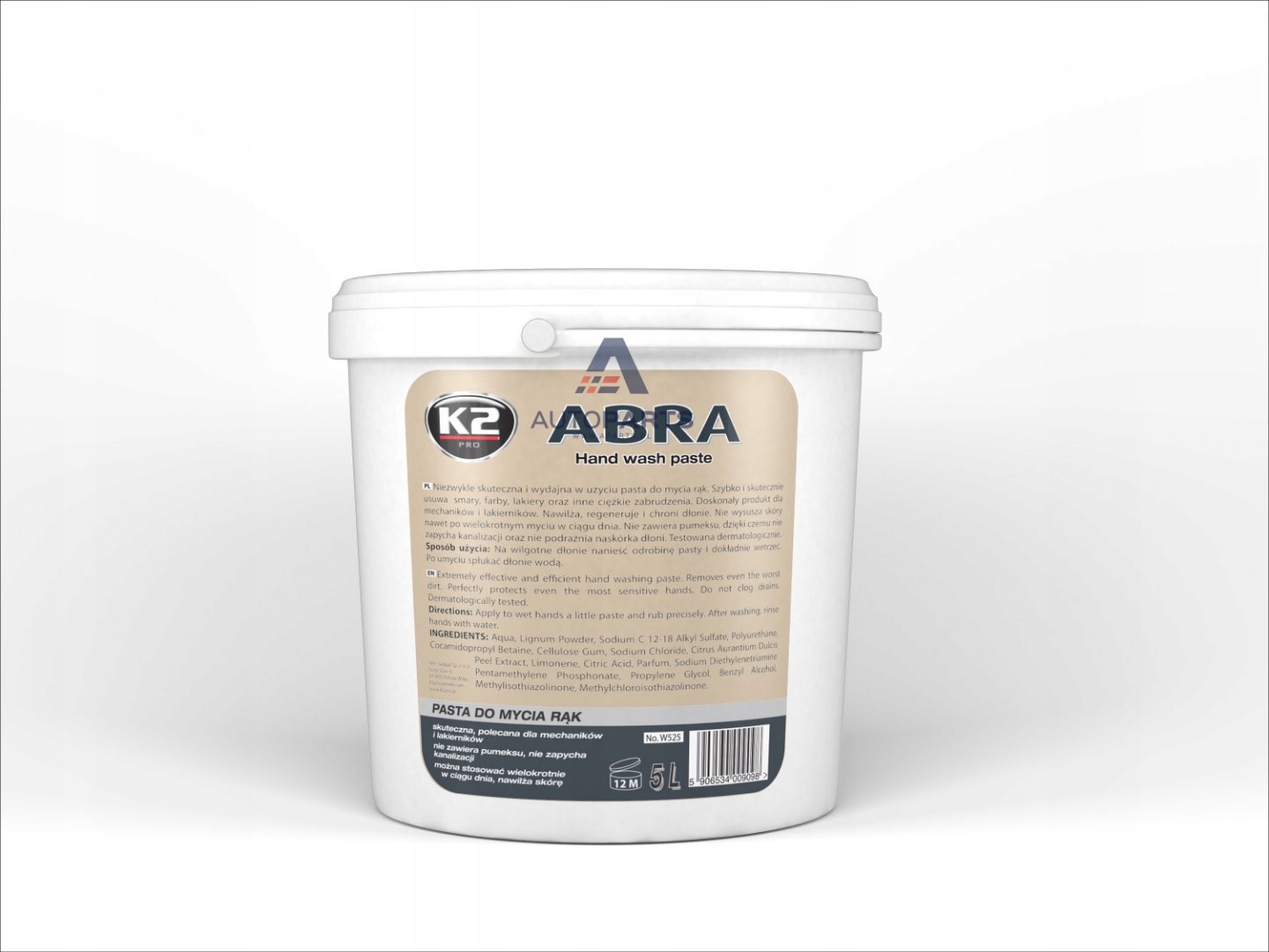 Pasta do mycia rąk K2 Abra W525 5 l