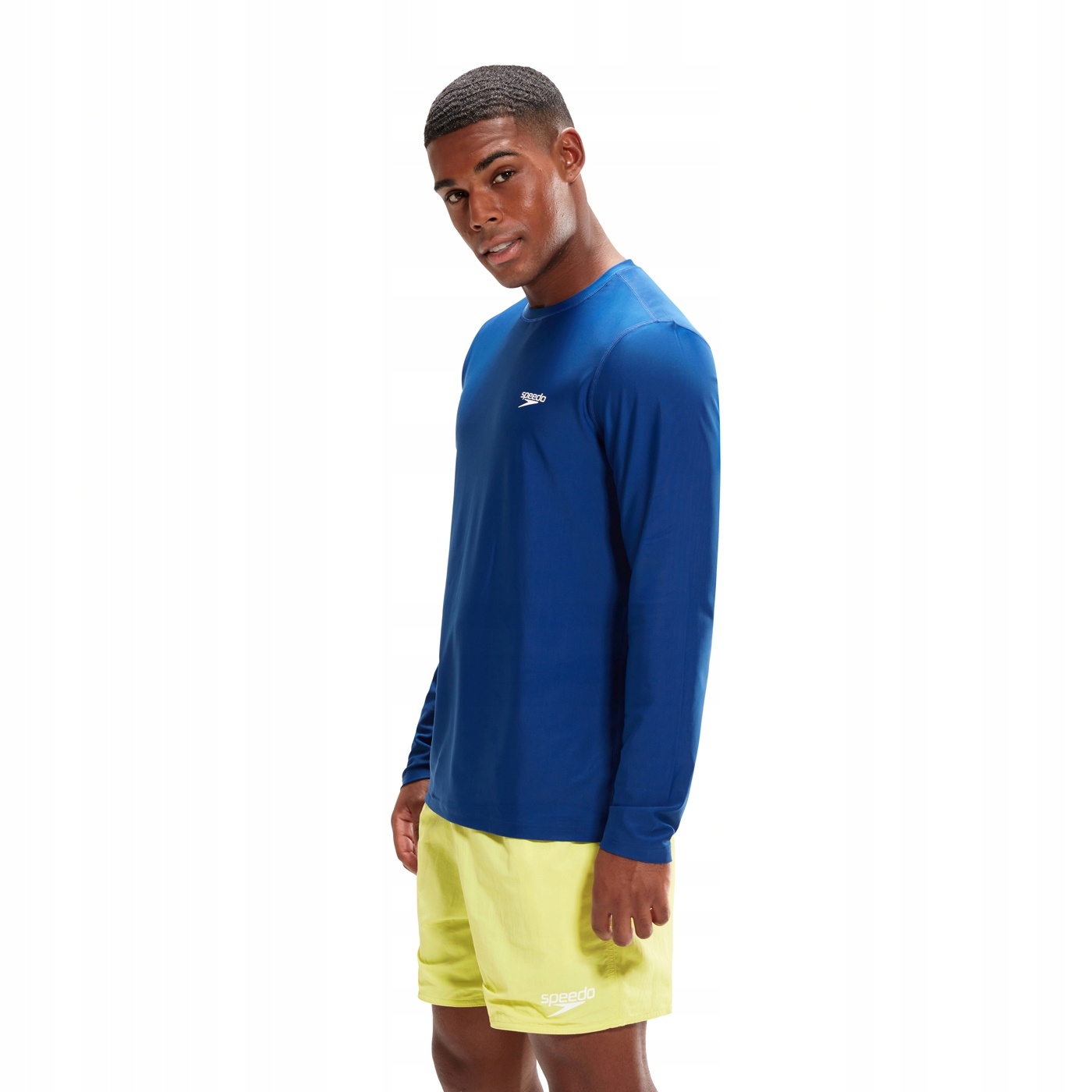 Męska Koszulka UV PRNT LS SWIMTEE AM L Rozmiar L