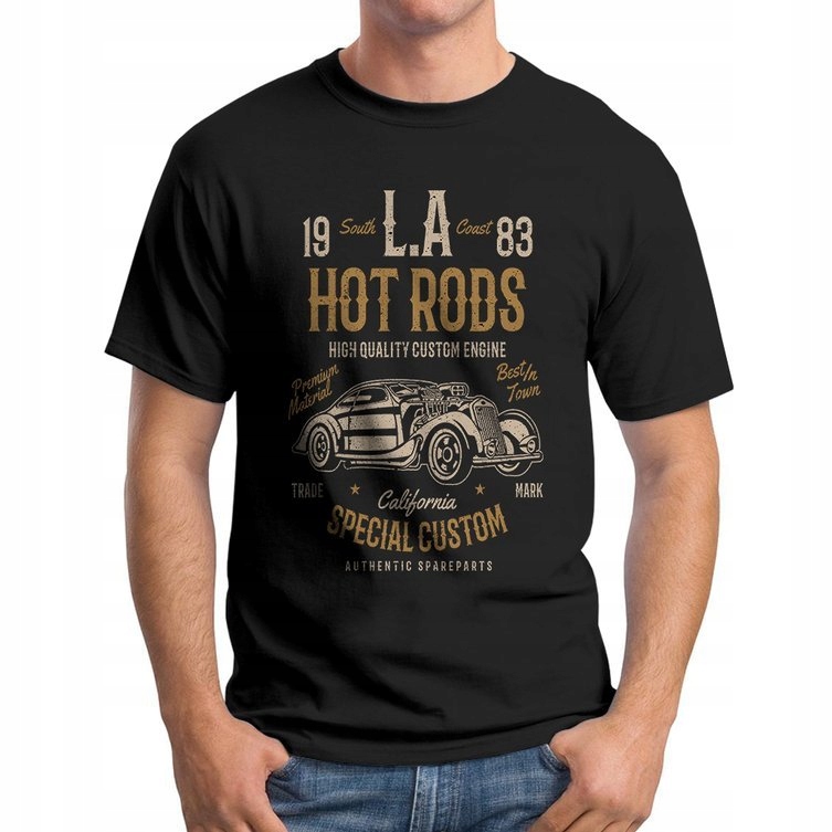 

Koszulka T-Shirt Retro Motoryzacyjna California S