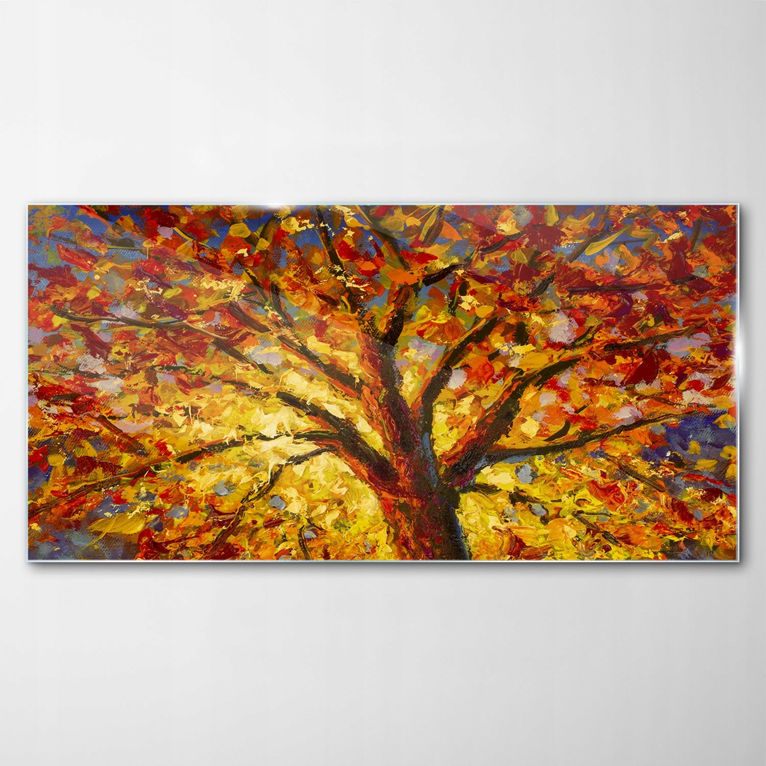 

Obraz Szklany Dekor Krajobraz Jesień Drzewa 140x70