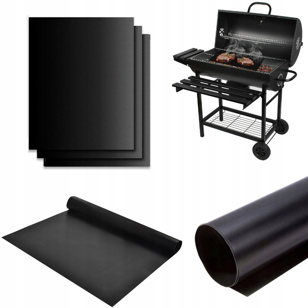 

3x Mata Teflonowa na Grill Gril Tacki do Pieczenia