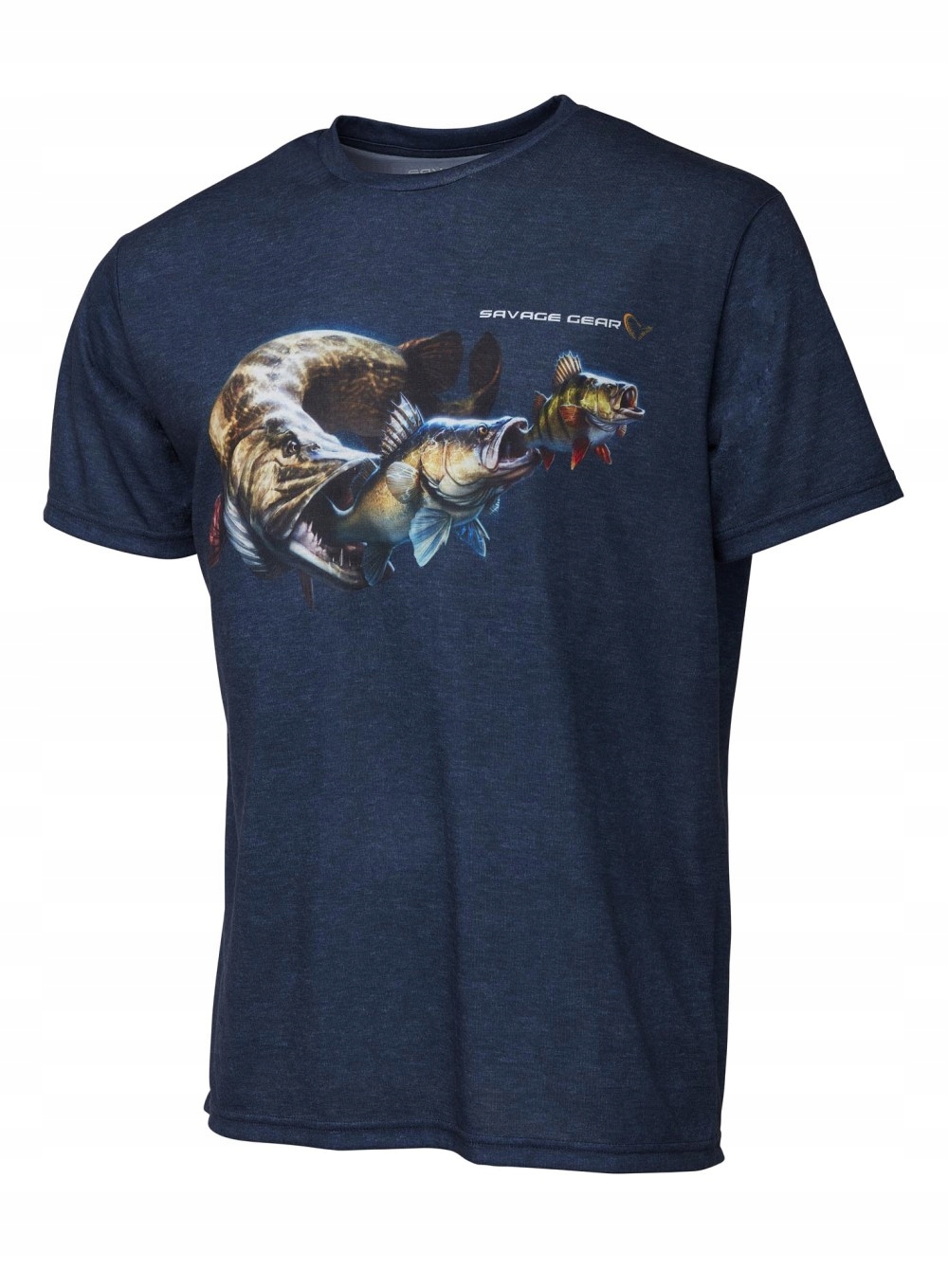 Koszulka Savage Gear Cannibal Tee XXL Blue