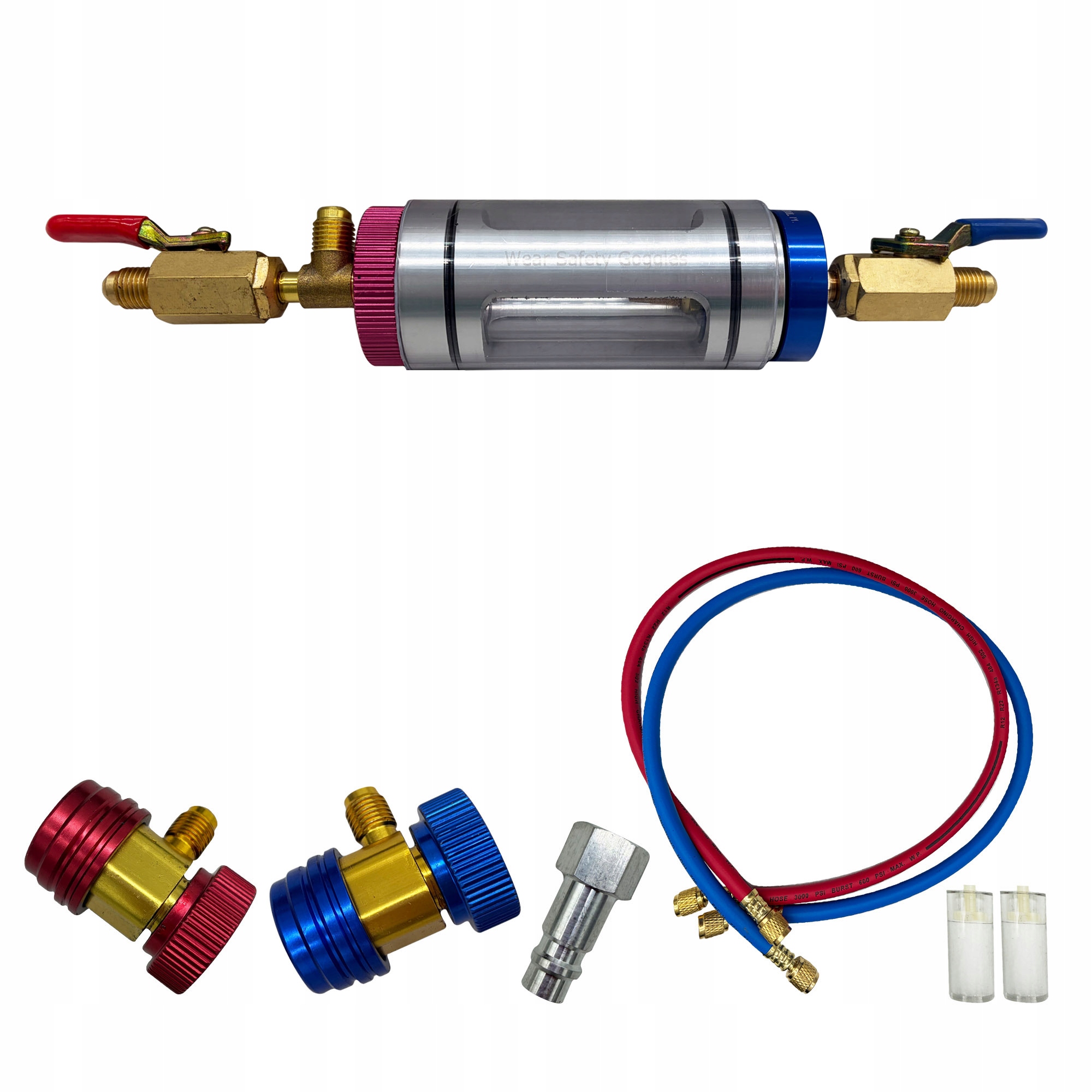 Sada filtrace klimatizace A/c s průzorem