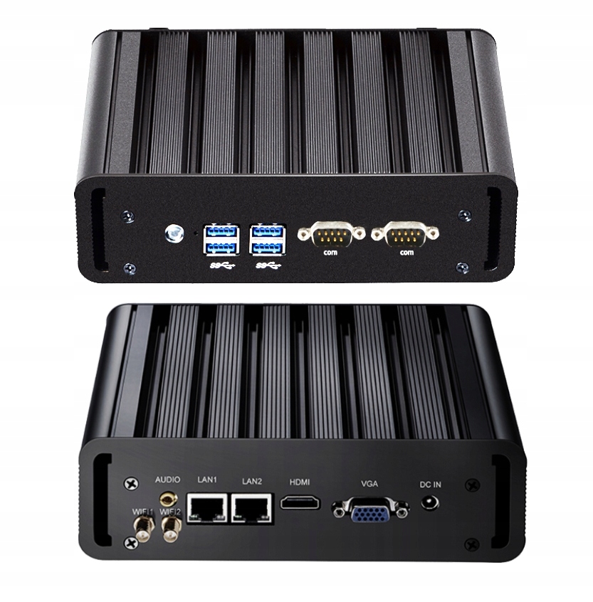 Komputer przemysłowy i3-5005U 2xRS232 2xLAN 2/32GB