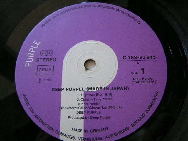 Deep Purple Made In Japan - Niska cena na Allegro Deep Purple Made In Japan - Niska cena na Allegro