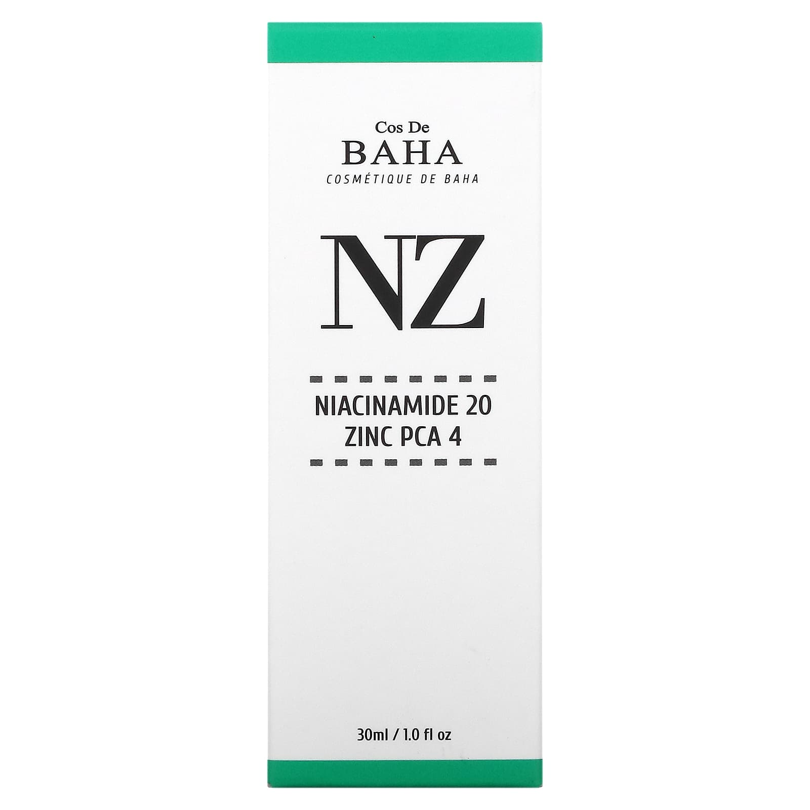 COS DE BAHA - NZ Niacinamide 20 Zinc PCA 4 Serum, 30ml serum z niacynamidem i cynkiem — 4