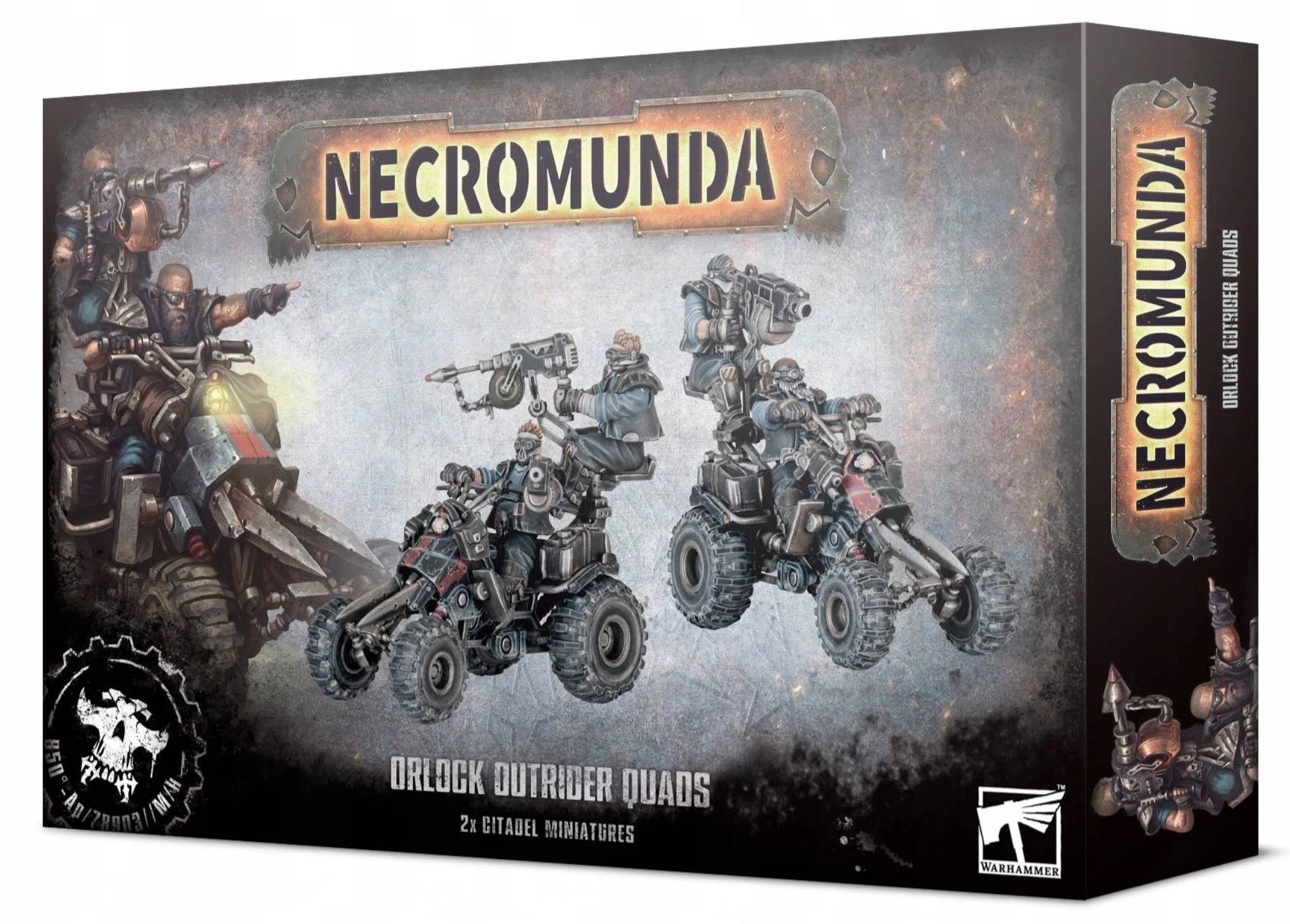 NECROMUNDA : ORLOCK OUTRIDER QUADS