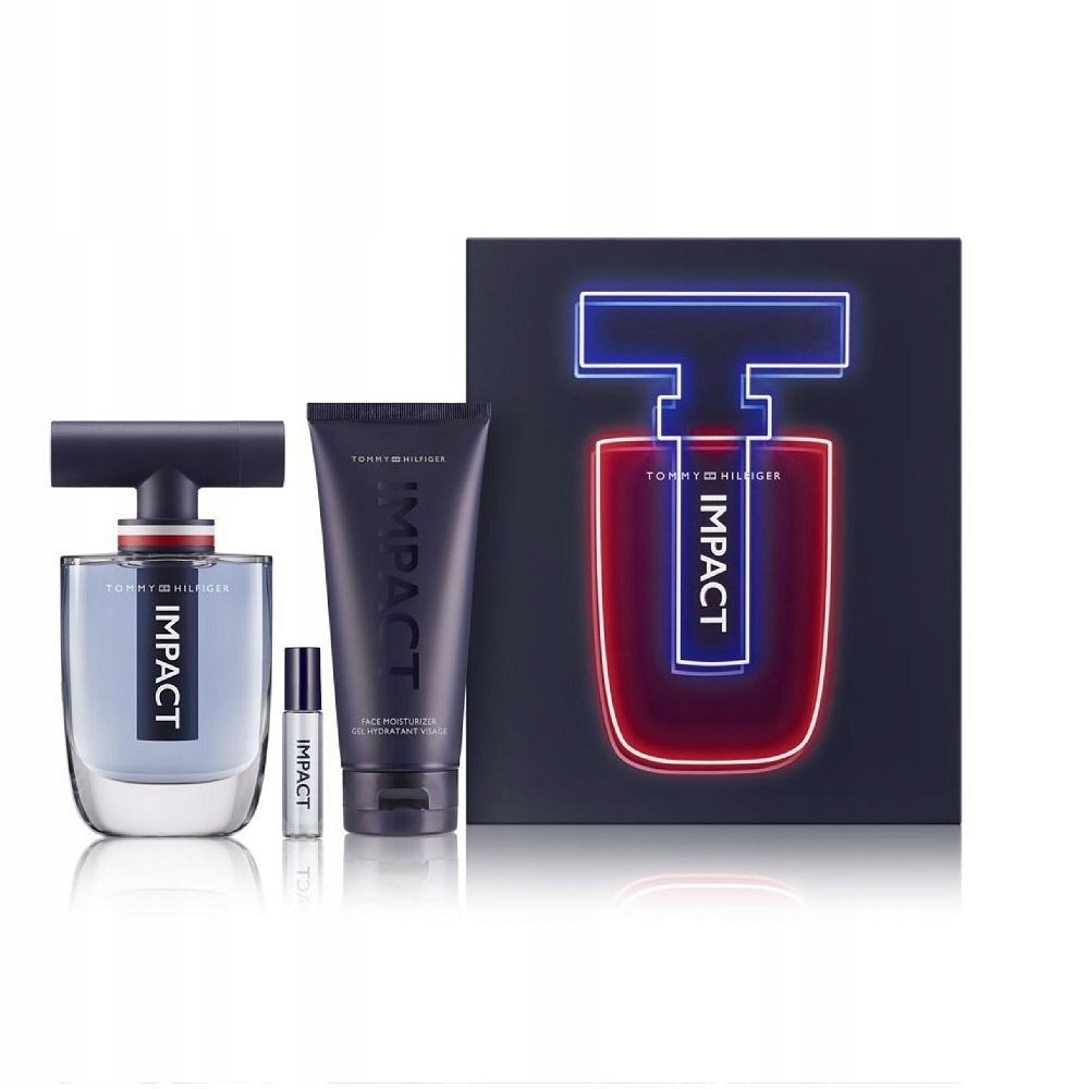 Tommy Hilfiger Impact zestaw woda toaletowa spray 100ml miniatura wody