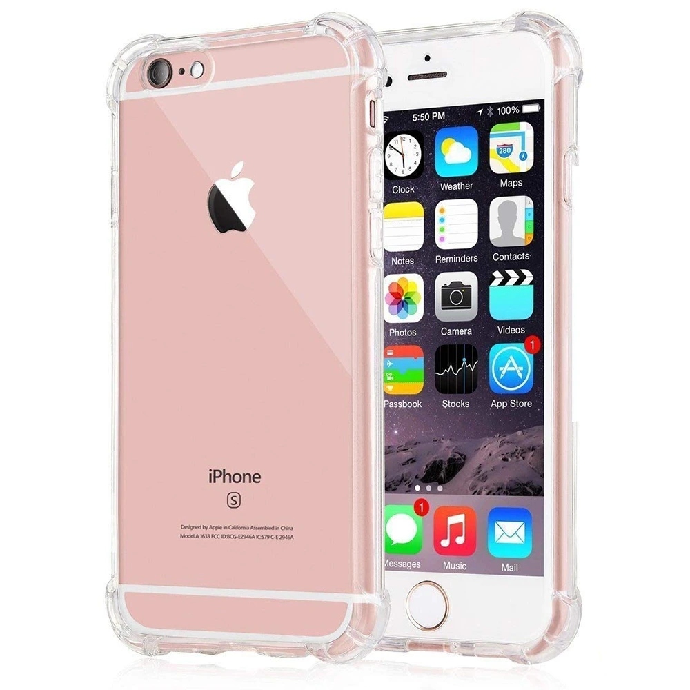 Techsuit Shockproof etui na iPhone 5 iPhone 5s iPhone Se przezroczyste