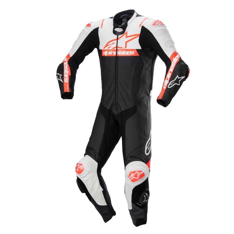 Jednodielny Oblek Alpinestars Missile 2 Ward Bk/wh/rd (54) 1PC