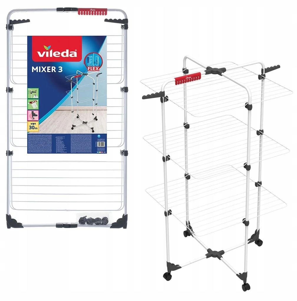 

Suszarka Vileda Mixer 3 Składana Pionowa Stojąca