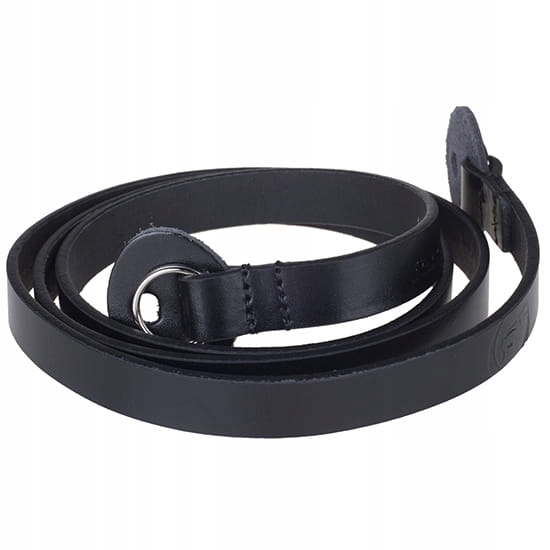 Pasek skórzany Reporter Ls14 czarny Marka bez marki