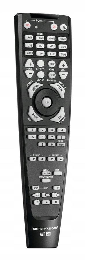 Dálkový Ovladač Harman Kardon AVR70 AVR700 AVR70C AVR154 AVR160 Originál