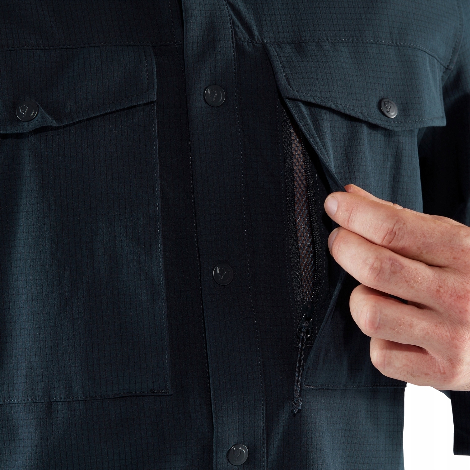 Męska koszula z długim rękawem Fjallraven Abisko Trekking XL Kolekcja Abisko Trekking