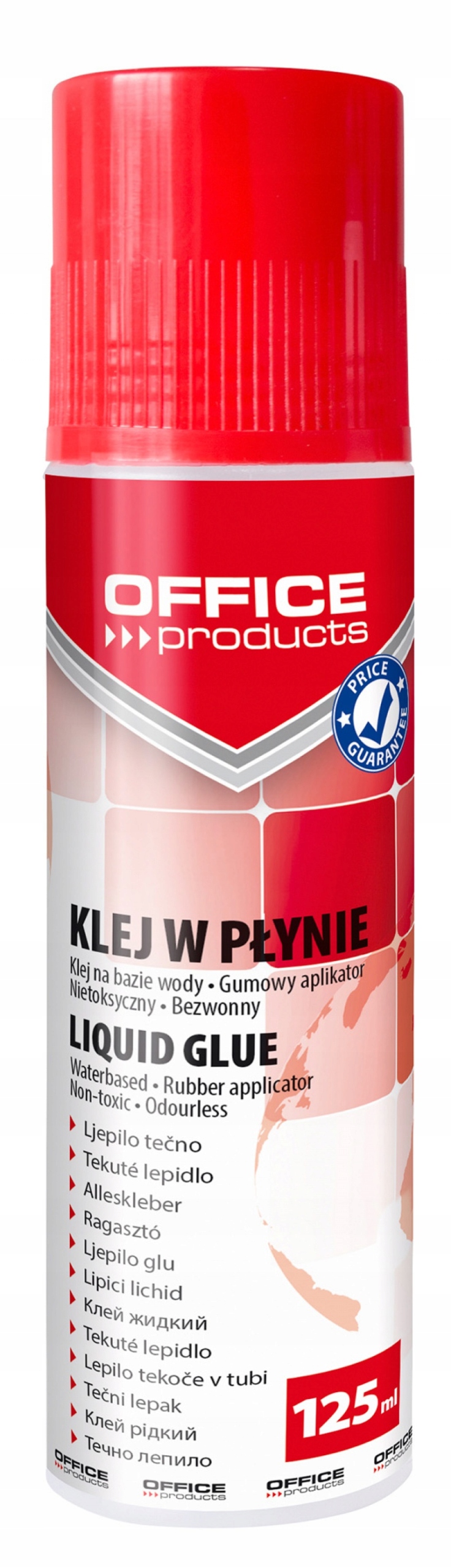 

Klej w płynie biurowy 125ml transparentny