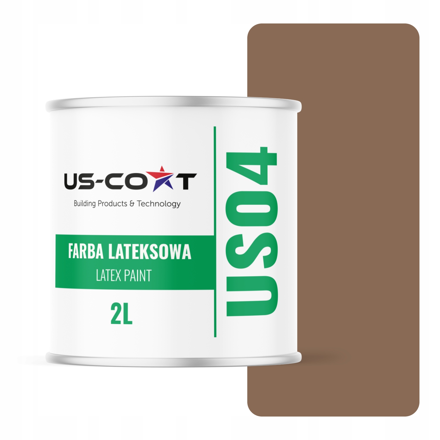 Barva Barva Hnědá Tmavá H4917 2L Hluboká Matná Na Stěny Stropů