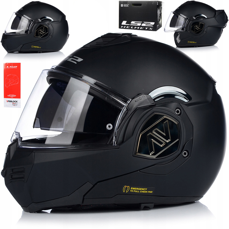 Motocyklová Prilba LS2 FF906 Advant Matt Vyklápacia Pinlock