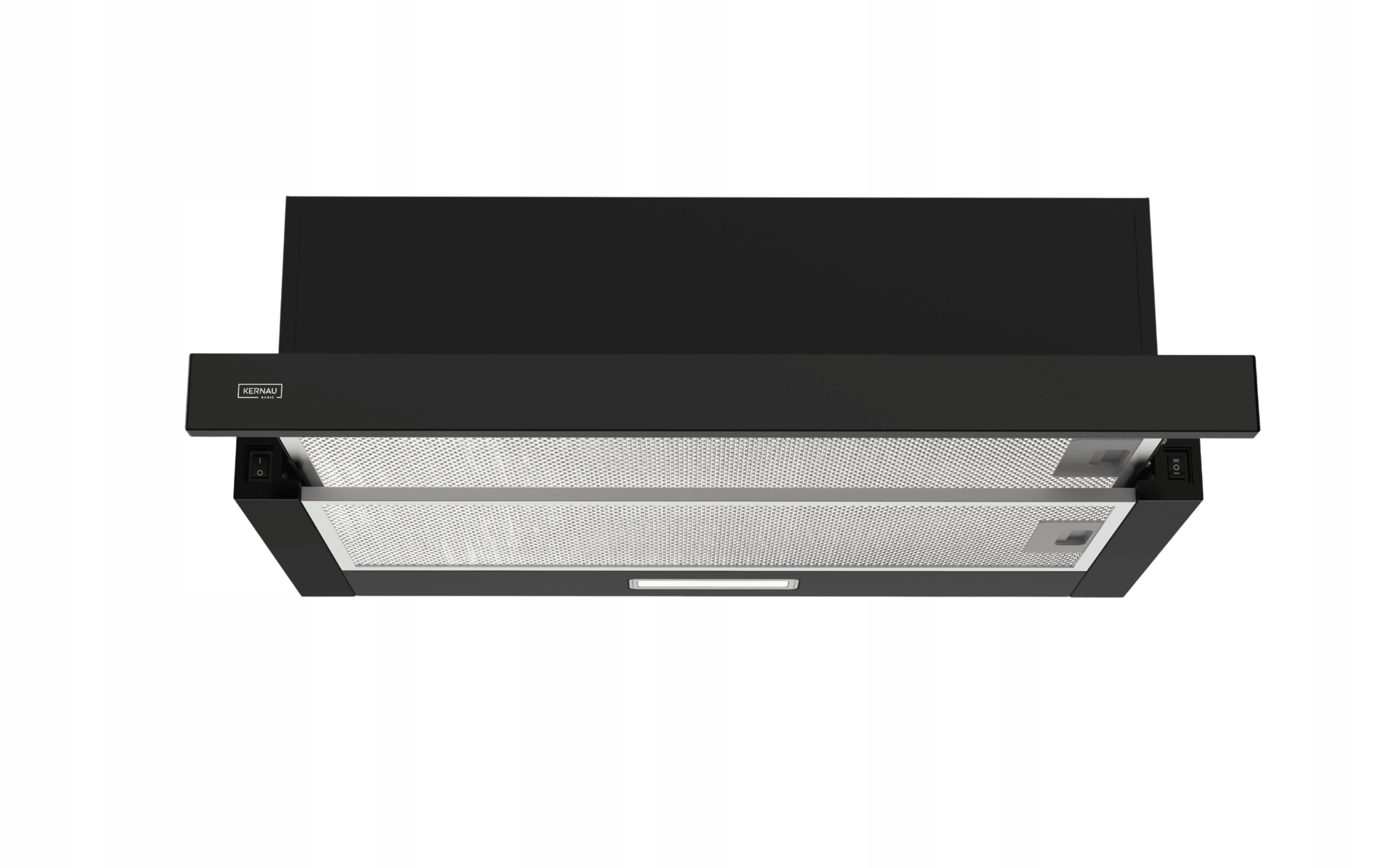 Okap teleskopowy Kernau Bkth 0962 B Wyciąg Pochłaniacz Listwa Led 60cm