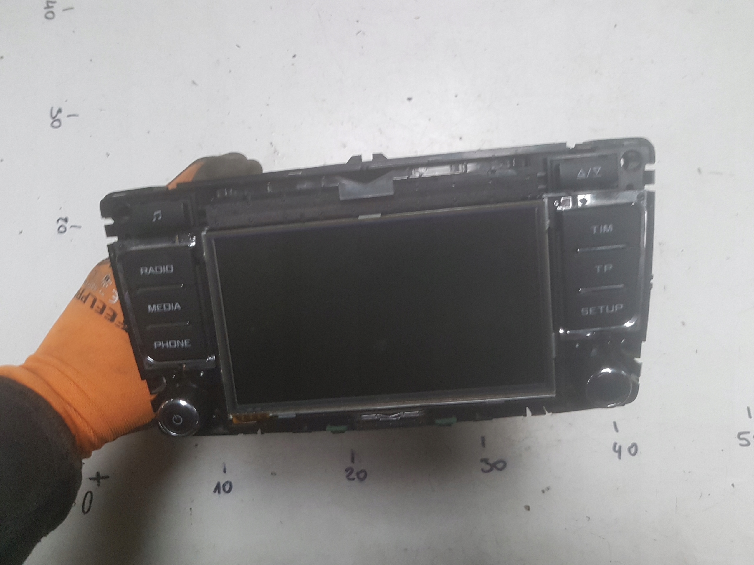 1Z0035156M - SKODA OCTAVIA 2 II LIFT 08R-радіо CD MP3 BOLERO