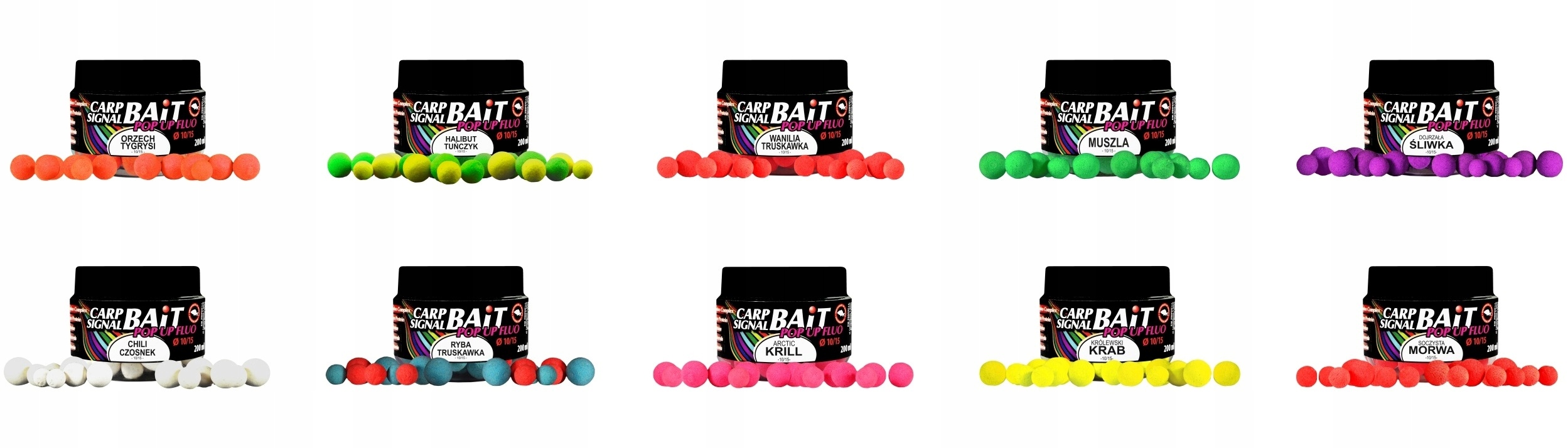 PROFESS Kulki Proteinowe POP-UP FLUO Ananas 10/15 Marka Profess